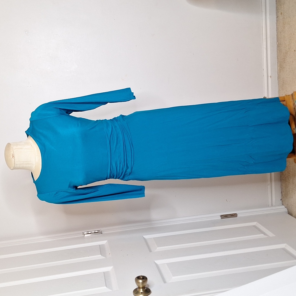 Monroe&Main Blue Dress